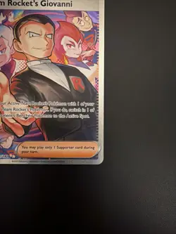 Pokemon TCG Team Rocket's Giovanni Destined Rivals Card 238/182 - Image 2