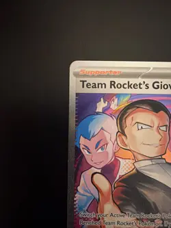 Pokemon TCG Team Rocket's Giovanni Destined Rivals Card 238/182 - Image 4