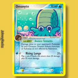 Omanyte 60/92 - 2006 Legend Maker Non Holo - Pokemon Card NM - Image 1