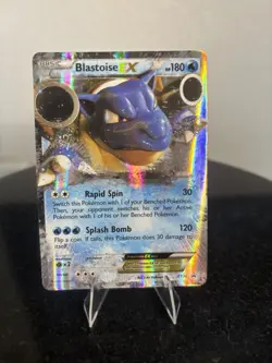 Pokemon TCG Blastoise EX XY30 Promo Card - Image 1