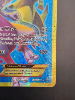 Mewtwo EX (163/162) XY BREAKthrough Full Art Secret Rare Pokemon Card HP - Image 3