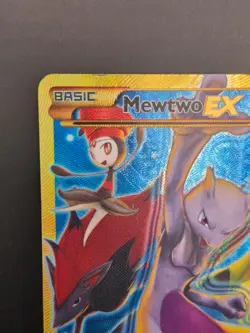 Mewtwo EX (163/162) XY BREAKthrough Full Art Secret Rare Pokemon Card HP - Image 5