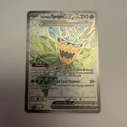 Pokemon TCG - Teal Mask Ogerpon ex - SVP 166 - Black Star Promo - Full Art Card - Image 2