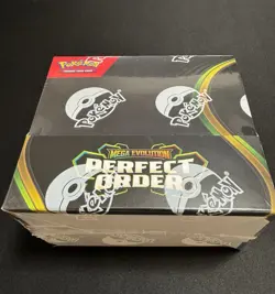 Pokemon Mega Evolution Perfect Order Booster Box Sealed - Image 1
