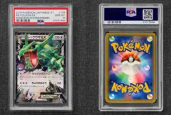 2015 Pokemon Japanese XY Rayquaza EX Pokemon Center Promo #158 PSA 10 - Image 3
