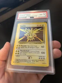 2002 Zapdos 19/110 Legendary Collection Holo Rare PSA 8 Pokemon TCG - Image 3