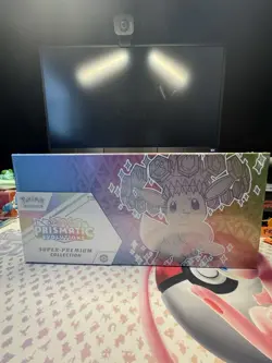 Pokemon Scarlet & Violet Prismatic Evolutions Super-Premium Collection Eevee Box - Image 1