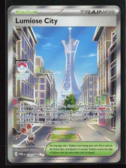 LUMIOSE CITY 111/088 Ultra Rare Perfect Order Pokemon NM - Image 1
