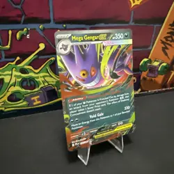 Mega Gengar ex 056/094 Double Rare Phantasmal Flames Pokemon NM/MT Pokemon Card - Image 2