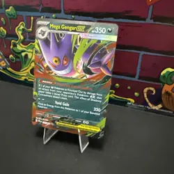 Mega Gengar ex 056/094 Double Rare Phantasmal Flames Pokemon NM/MT Pokemon Card - Image 3