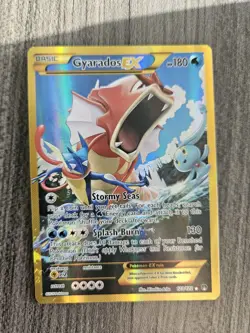 Pokemon Gyarados EX 123/122 Breakpoint Secret Rare MP - Image 1