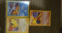 Pokemon TCG Set of 3 Legendary Bird Promos Wizards Black Star Promos Regular - Image 1