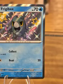 Frigibax 128/091 Shiny Holo Pokemon SV: Paldean Fates English NM Free Shipping! - Image 4