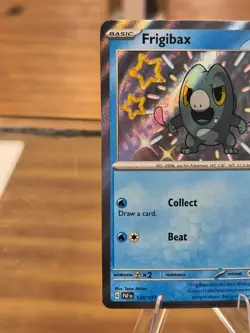 Frigibax 128/091 Shiny Holo Pokemon SV: Paldean Fates English NM Free Shipping! - Image 5