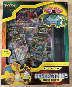 Pokemon TCG: TAG TEAM Generations Premium Collection Box - Factory Sealed 820650804205 - Image 1