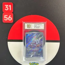 Pokemon TCG Chinese Gem Pack Vol.3 CBB3C-16 07/07 Greavard Grade10 - Image 1