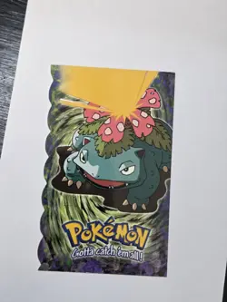 Pokemon Topps - #03 Venusaur 3/12 Diecut Nrmt - Image 3