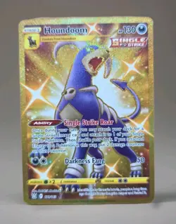 Pokemon 2021 SWSH Battle Styles Houndoom Secret Rare 179/163 - Near Mint - Image 1