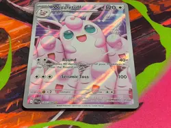 Pokemon Wigglytuff 105/094 Illustration Rare Holo Me02: Phantasmal Flames NM - Image 2