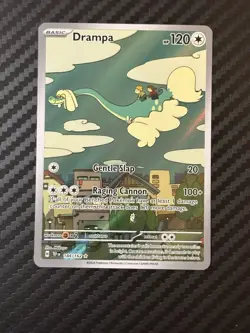 Pokemon TCG Drampa Scarlet Violet Temporal Forces 184/162 - Image 1