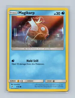 Magikarp 8/18 Common Detective Pikachu Pokemon Lightly Played - Image 1