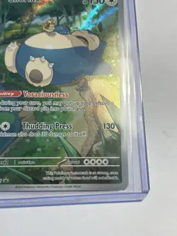 Pokemon TCG Snorlax SVP 051 Scarlet & Violet Black Star Promo - Image 2