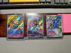Pokemon TCG First Partner Illustration Collection Series 1 Alola Starters - Image 1