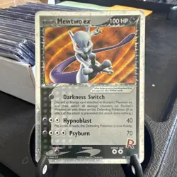 Pokemon Rocket's Mewtwo ex 99/109 Team Rocket Returns Ultra Rare Holo - Image 1