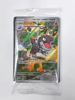 Tyrunt 070 Pokemon Center Promo Stamp Black Star Promo - Perfect Order - SEALED - Image 1