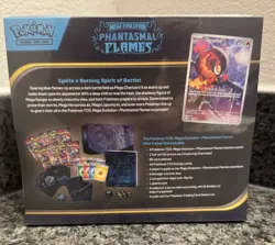 Pokemon TCG Mega Evolution Phantasmal Flames Elite Trainer Box English - Image 3