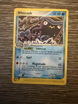 Pokemon TCG Whiscash EX Dragon 48/97 Regular Uncommon - Image 1