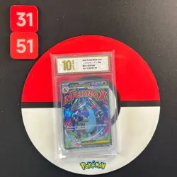 Pokemon Japanese TCG MEGA Dream ex 2025 MEGA Charizard X ex M2a-223/193 Grade10 - Image 1