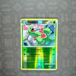 Pokemon TCG Meganium Call of Legends CL 27/95 Reverse Holo Rare HGSS Grass NM - Image 1