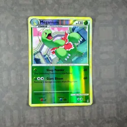 Pokemon TCG Meganium Call of Legends CL 27/95 Reverse Holo Rare HGSS Grass NM - Image 2
