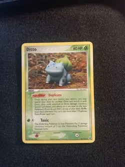 Rare Pokemon TCG Delta Species Ditto (Bulbasaur) #36/113 NM-MT Never Played With - Image 3