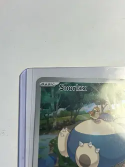 Snorlax SVP 051 Illustration Rare - Pokemon 151 ETB Black Star Promo NM - Image 4