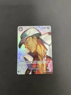One Piece CCG | (Sakazuki | OP02-099) | SP Special Alt Art Rare English Card TCG - Image 1
