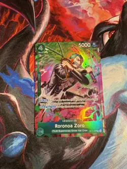 Roronoa Zoro - OP13-037 (TR) Treasure Rare - One Piece TCG OP15 - English - Image 1