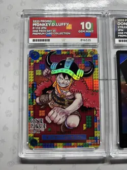 Luffy P-110 ACE 10 + DON!! One Piece Day 25 2025 Promo Set Japanese Lego - Image 5