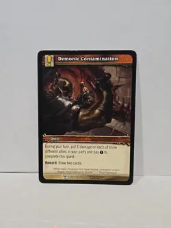 World of Warcraft TCG Demonic Contamination - March of the Legion 297/319 - Image 1