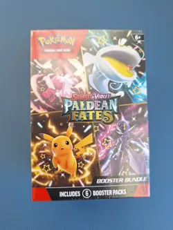 Pokemon TCG: Scarlet And Violet Paldean Fates Booster Bundle Box Factory Sealed - Image 1