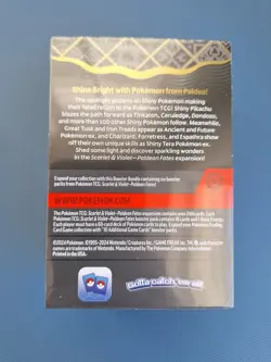 Pokemon TCG: Scarlet And Violet Paldean Fates Booster Bundle Box Factory Sealed - Image 2