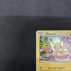 2016 Pokemon Pikachu XY95 Black Star Promo Holo - LP + SWIRL! - Image 3