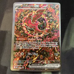 Oricorio ex 024 SIR ME: Mega Evolution Black Star Promo Pokemon Card Full Art - Image 1