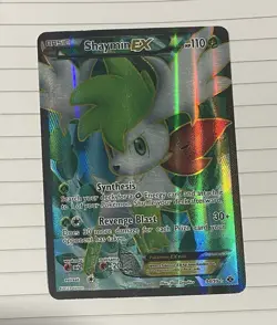 Pokemon Shaymin EX Full Art Ultra Rare Holo 94/99 Next Destinies Card - Image 1