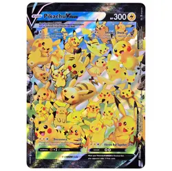 Pikachu V-UNION SWSH141 Jumbo Pokemon TCG Celebrations Promo Card NM/MINT☆ - Image 1
