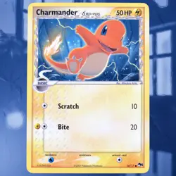 2007 Charmander POP Series 5 Regular Delta Species Pokemon Card ☆Near-Mint+☆ - Image 1