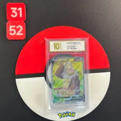 Slaking V SR S10b 079/071 Japanese Pokemon Card Grade10 - Image 1