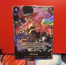Bandai One Piece Card Game Perona EB03-045 Special Holo - Image 1