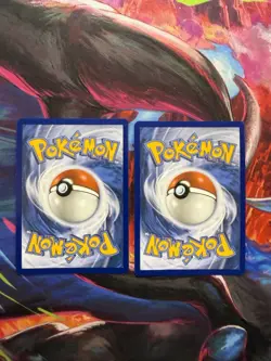 Pokemon TCG Scraggy Black Star Promo SVP186 Cosmos Holo Card Lot Of 2 - Image 2